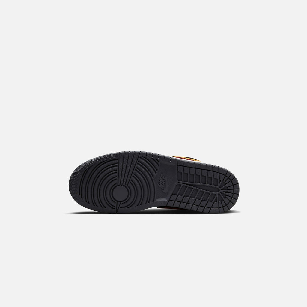 Nike Air Jordan 1 Low - Black / Vivid Orange / Light Graphite
