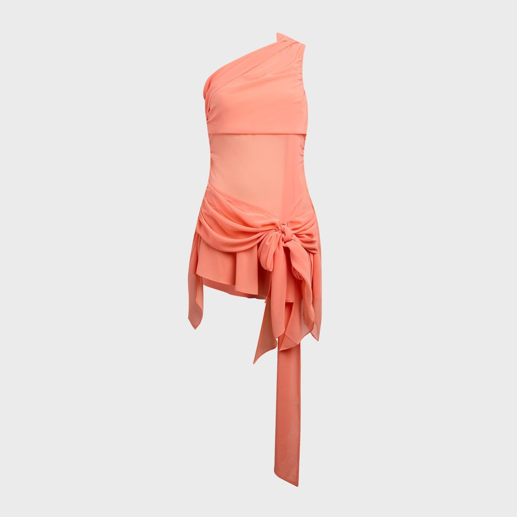 GUIZIO Cyrielle Dress - Sweet Peach