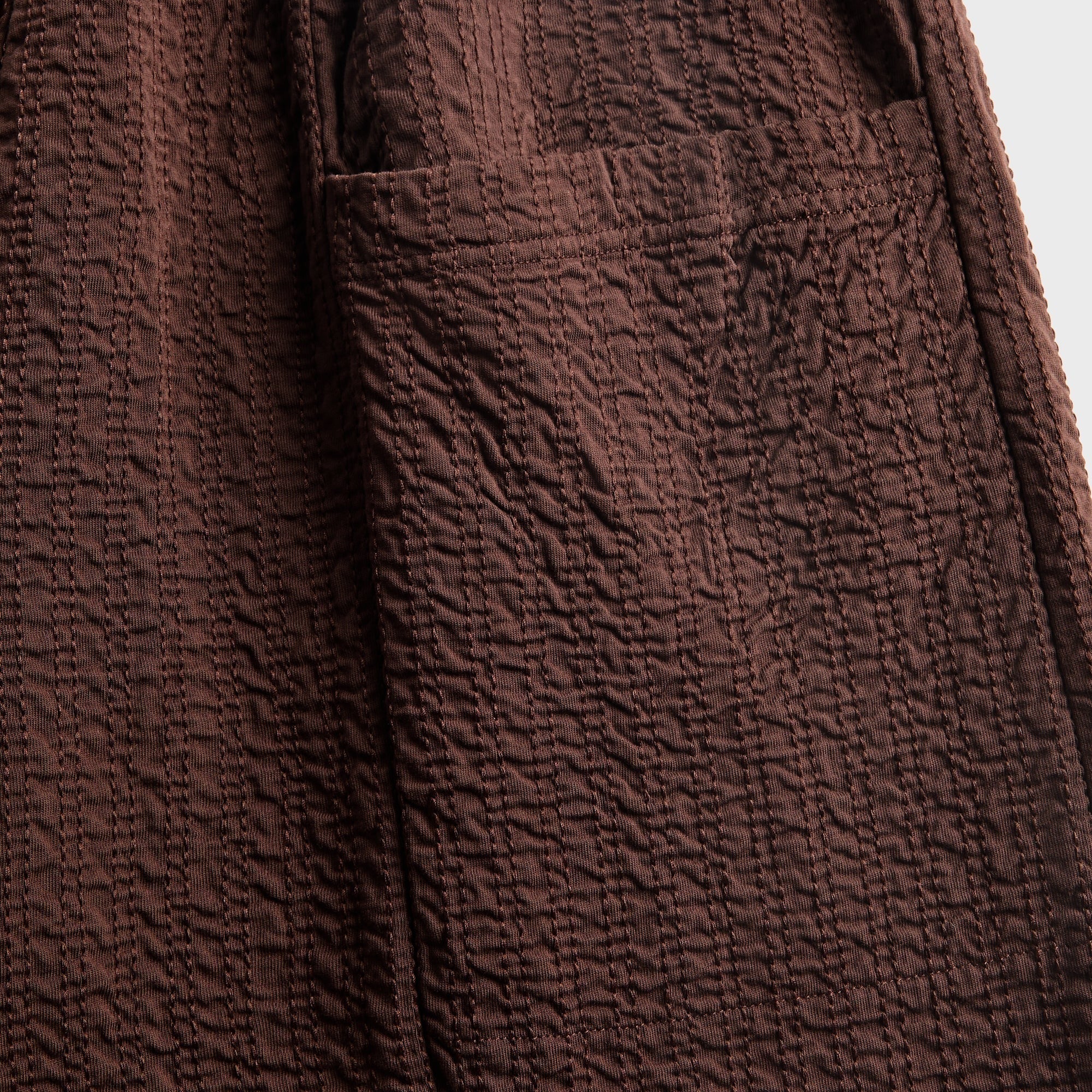 Craig Green Embroidered Linestitch Trouser - Brown