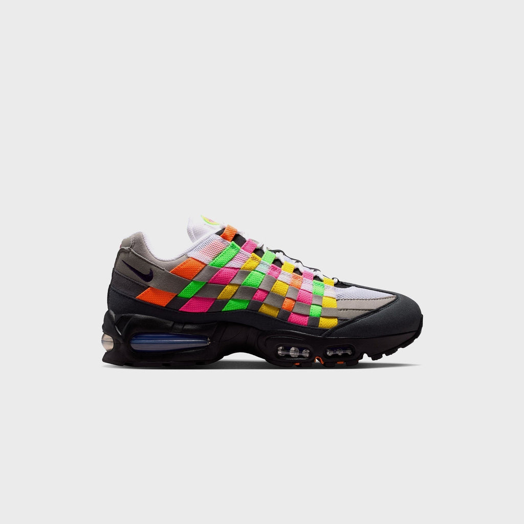 Nike Air Max 95 Big Bubble - White / Purple Dynasty / Pearl Gray / Light Charcoal