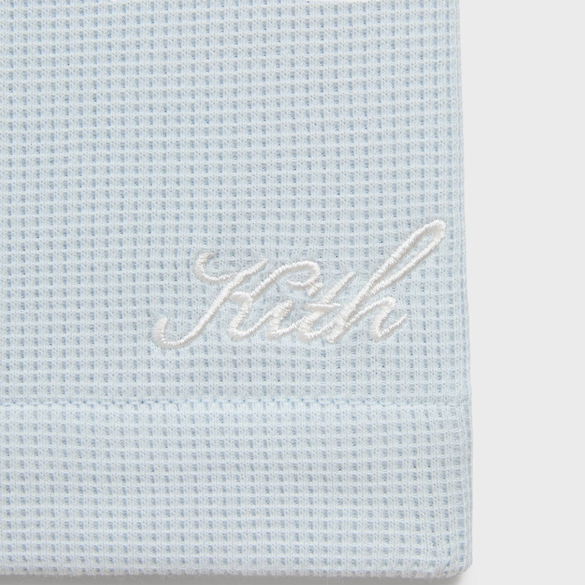 Kith Micro Waffle Graham Short - Light Indigo