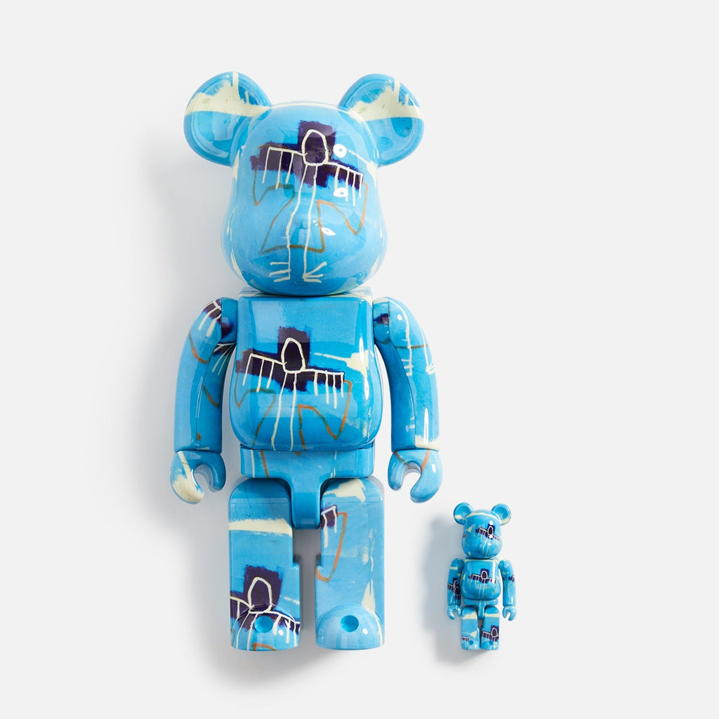 Medicom Toy BE@RBRICK Jean Michel Basquiat #9 100% & 400%