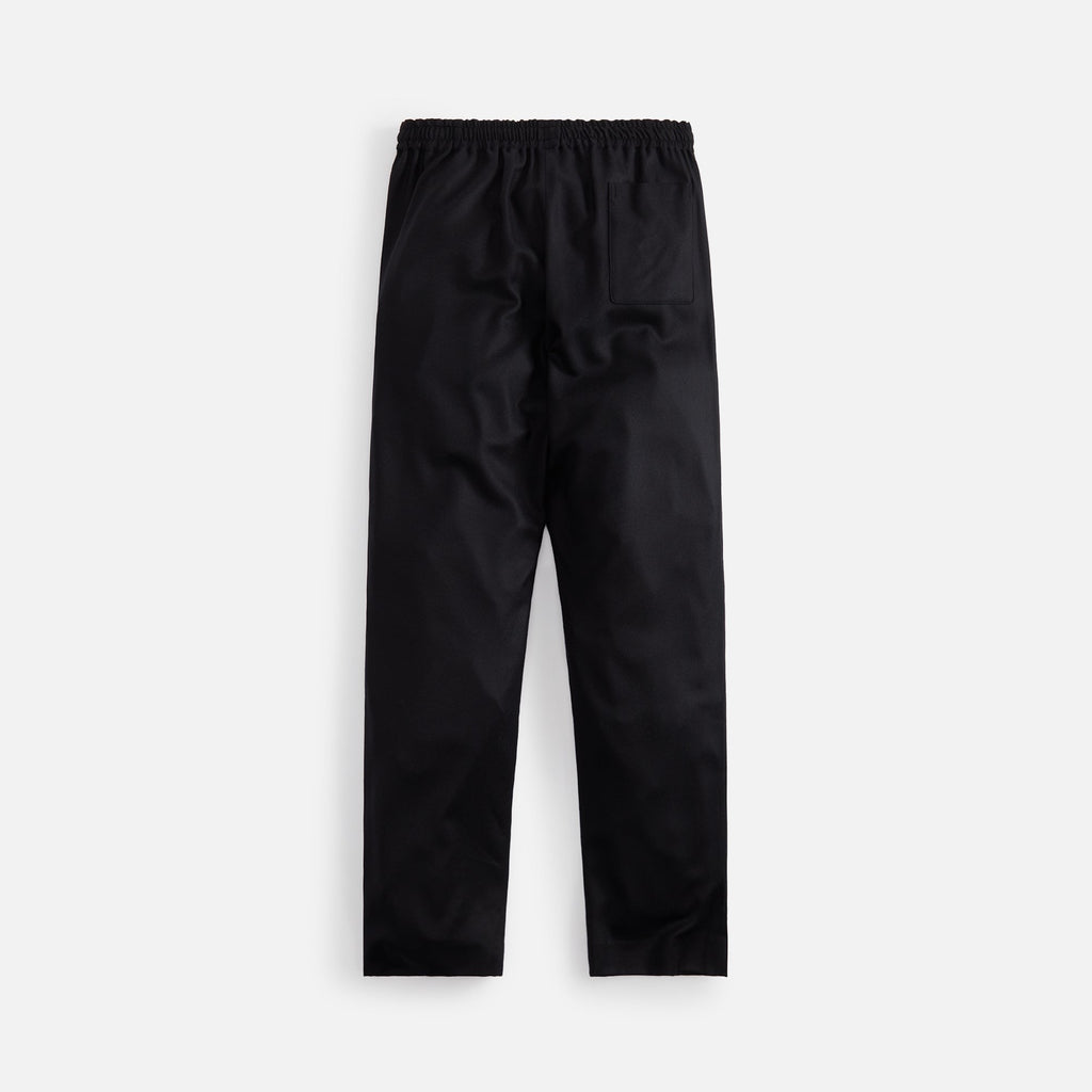 Auralee Super Light Wool Easy Slacks - Black