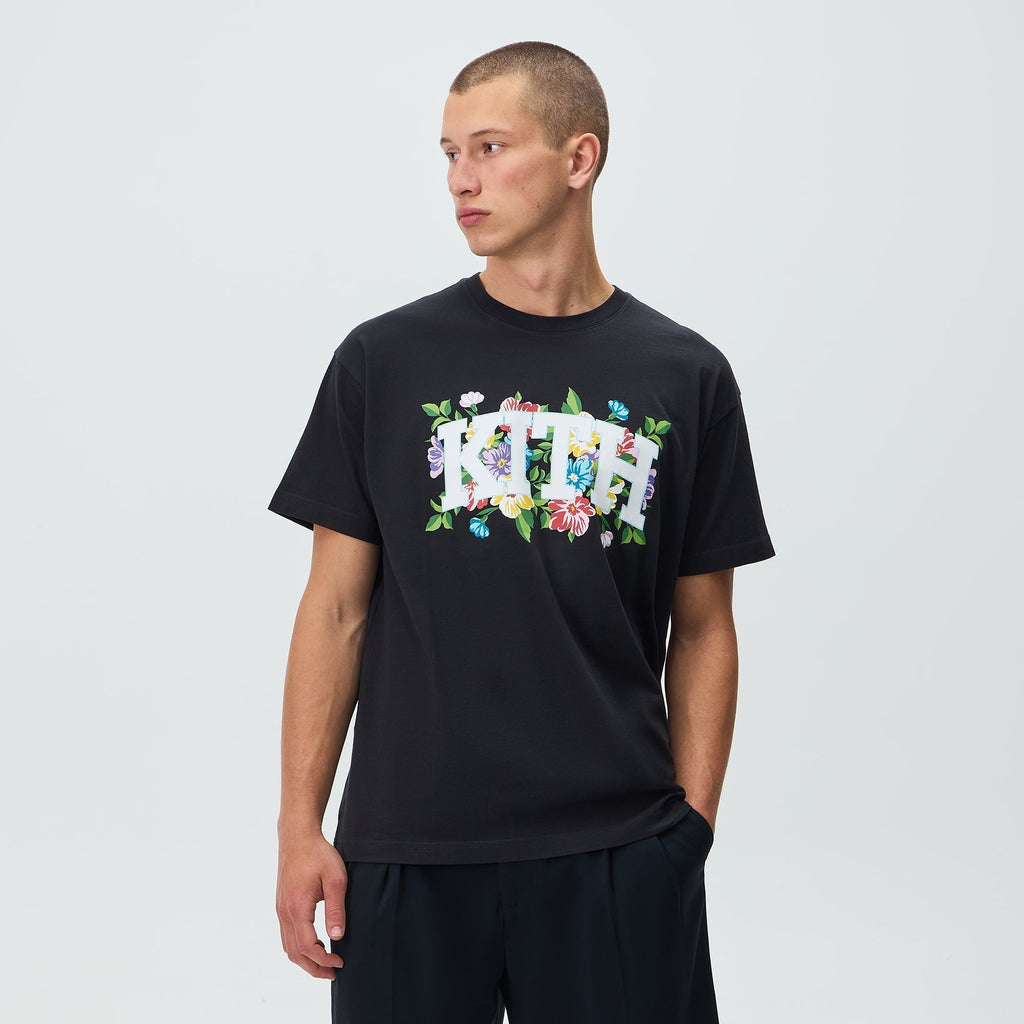 Kith Floral Arch Tee - Black