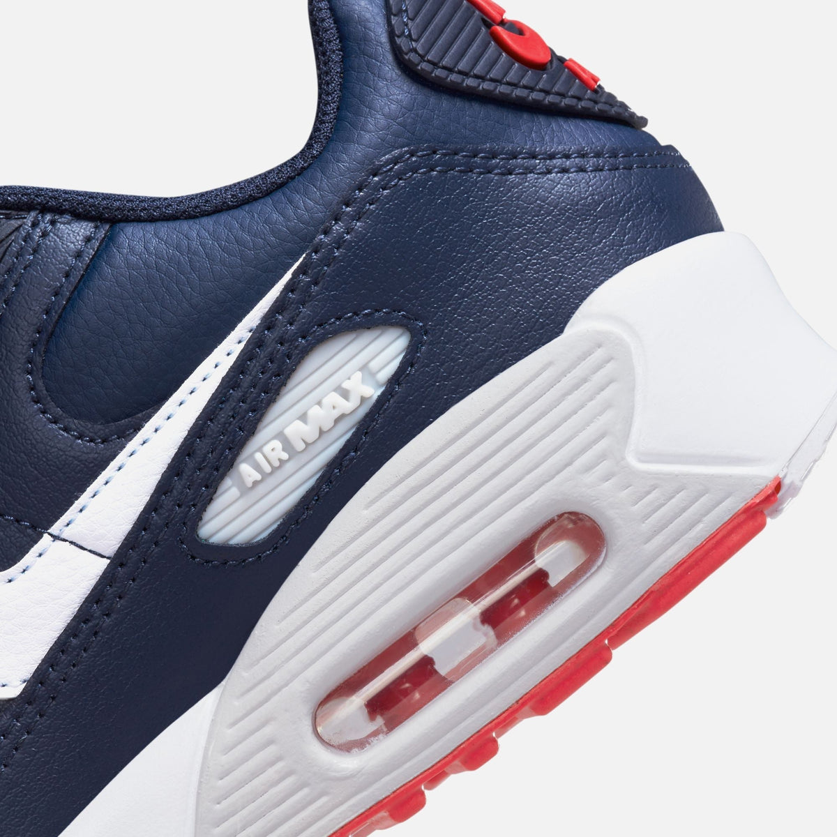 Nike GS Air Max 90 Ltr - Obsidian / White / Midnight Navy