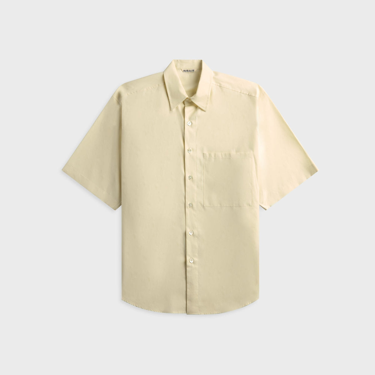 Auralee Cotton-Poplin Shirt - Vanilla
