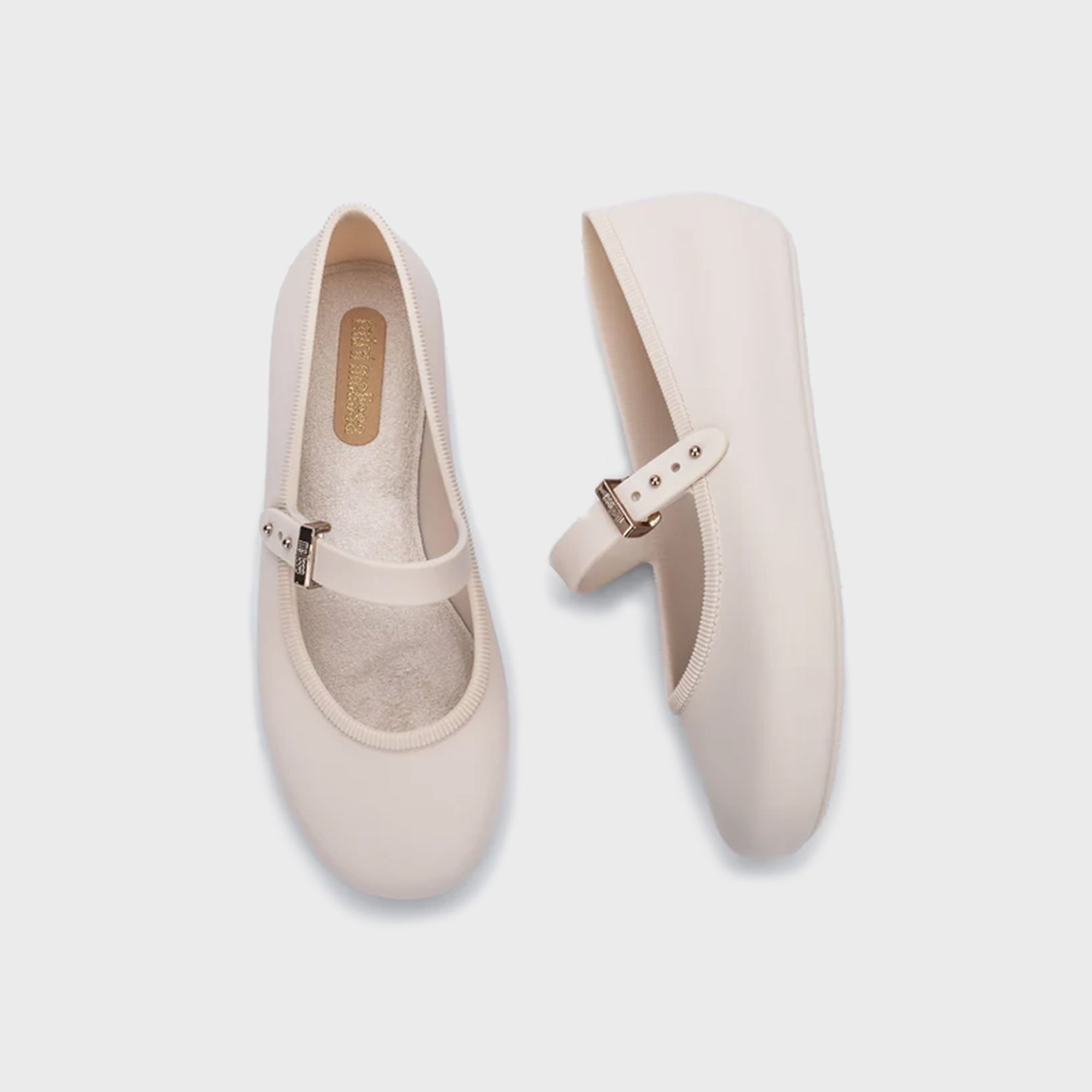Melissa Kids Soft Ballerina Flat - Beige