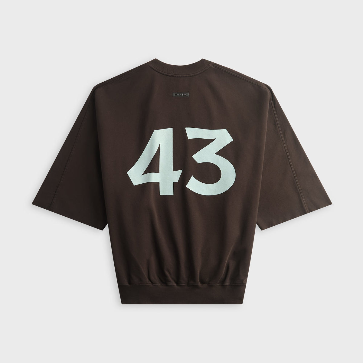 Fear of God 43 Cut Sleeve Sweatshirt - Dark Brown