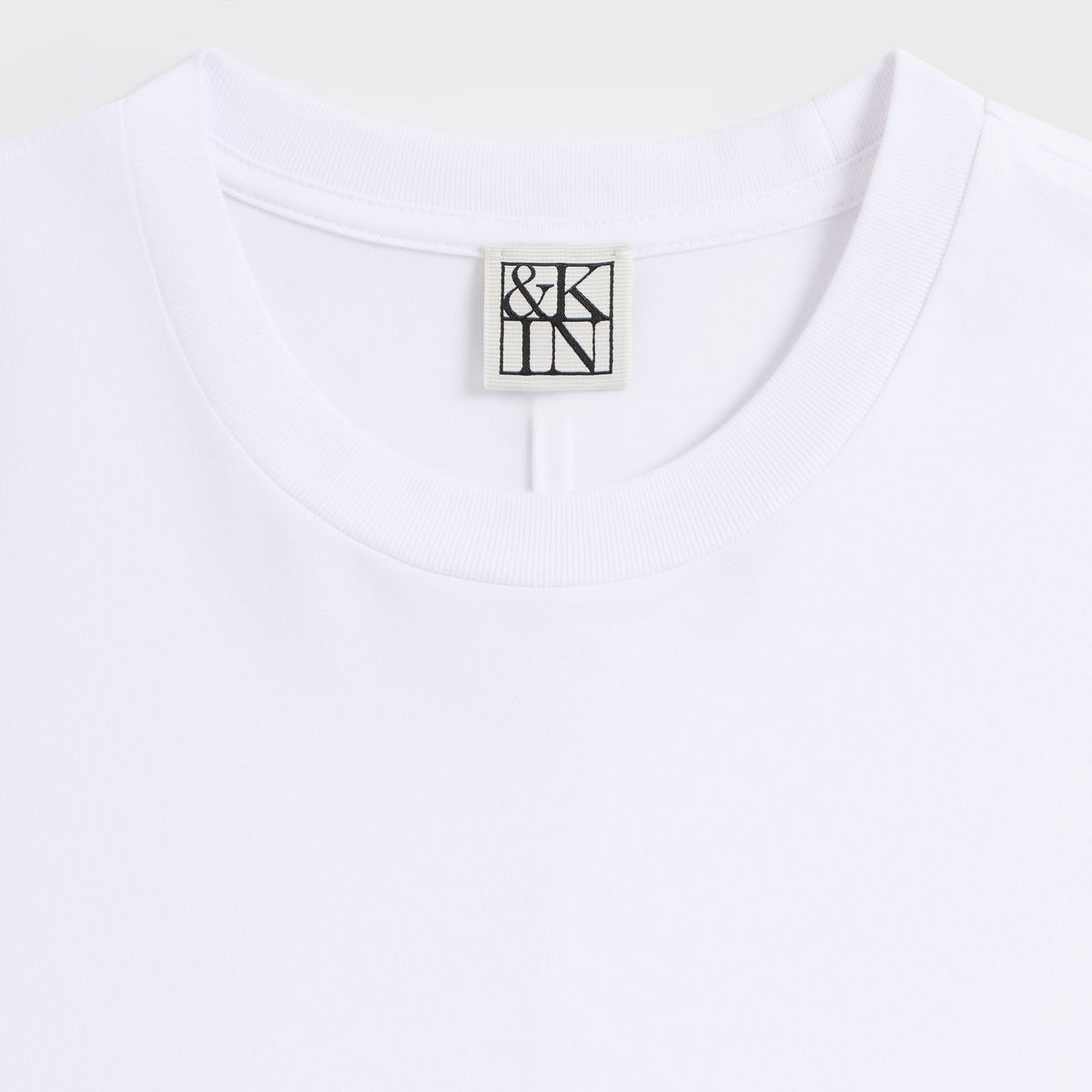 &Kin Long Sleeve Halston Tee - White