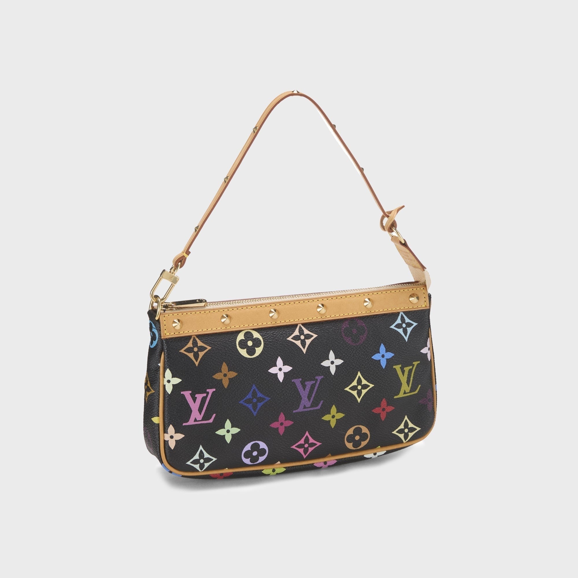 WGACA Louis Vuitton x Takashi Murakami Pochette Accessoires V2 - Black / Multi