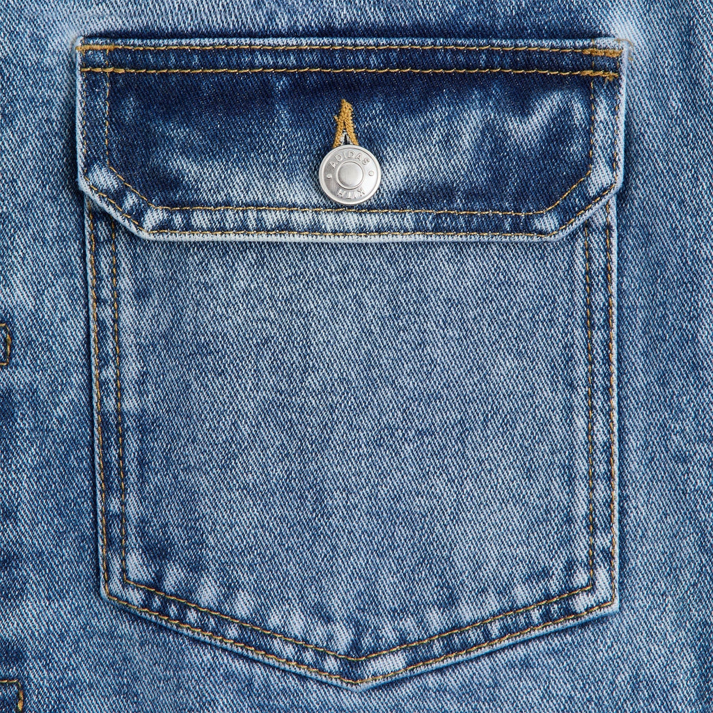 Kith & Messi for adidas Football Denim Jacket - Aurora / Ink