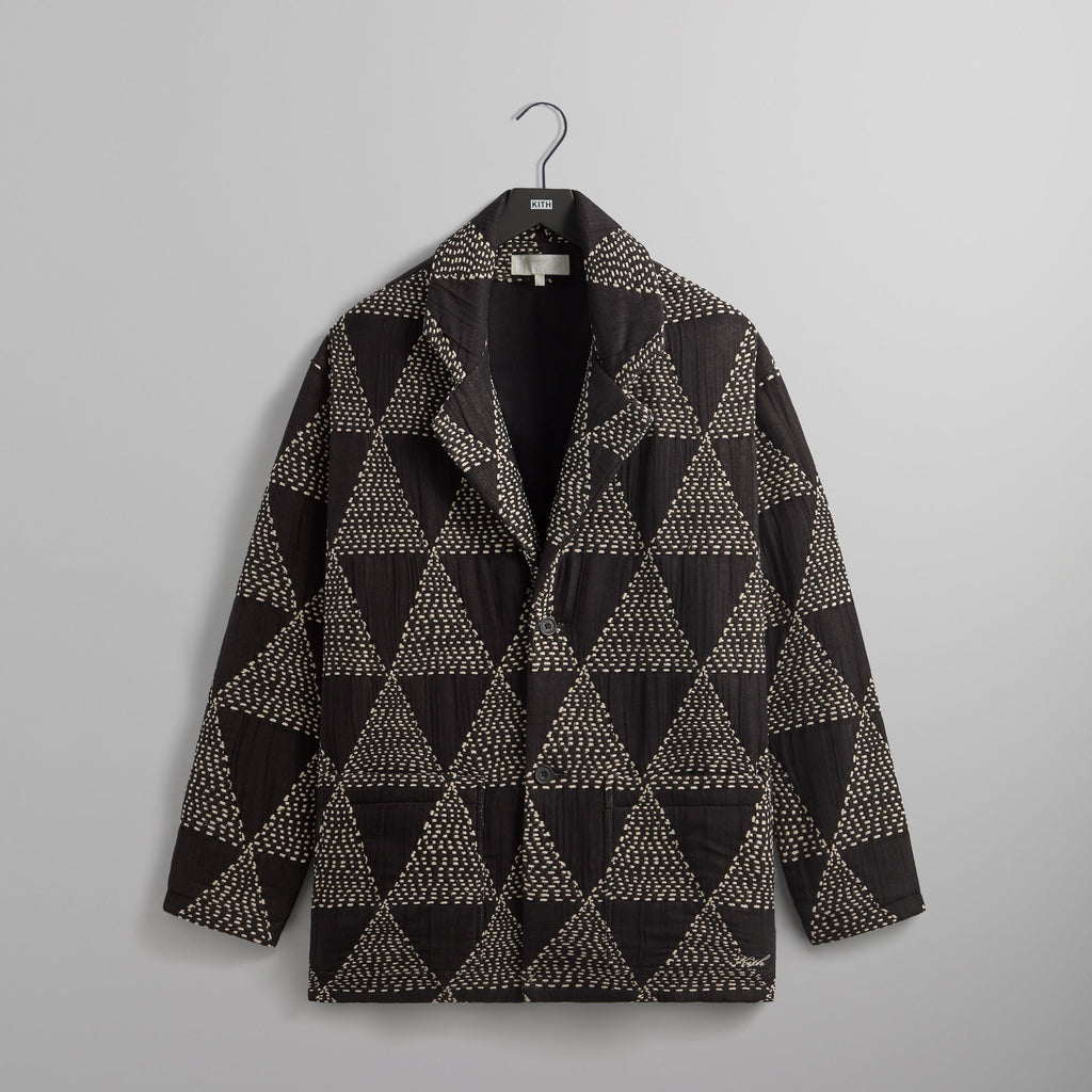 Kith Quilt Stitch Alfie Jacket - Black