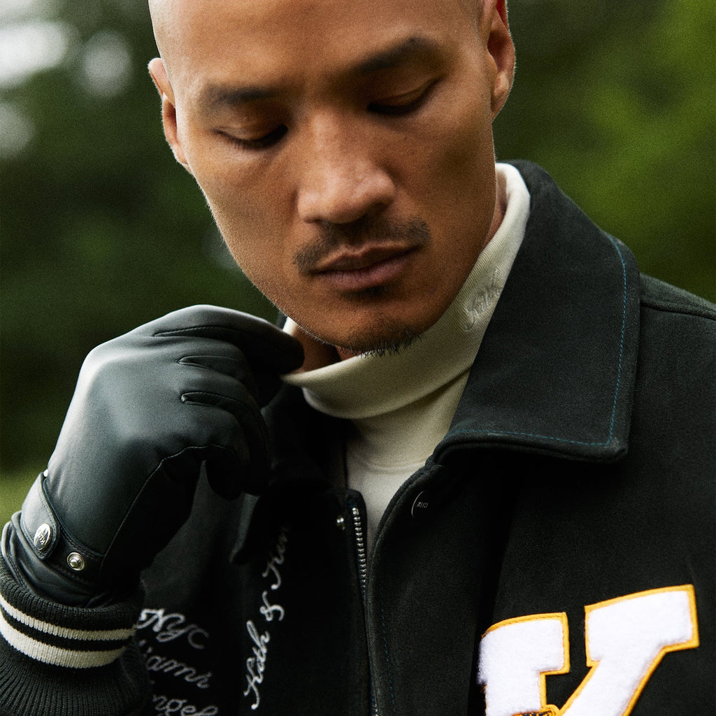 Kith Manhattan Leather Gloves - Stadium