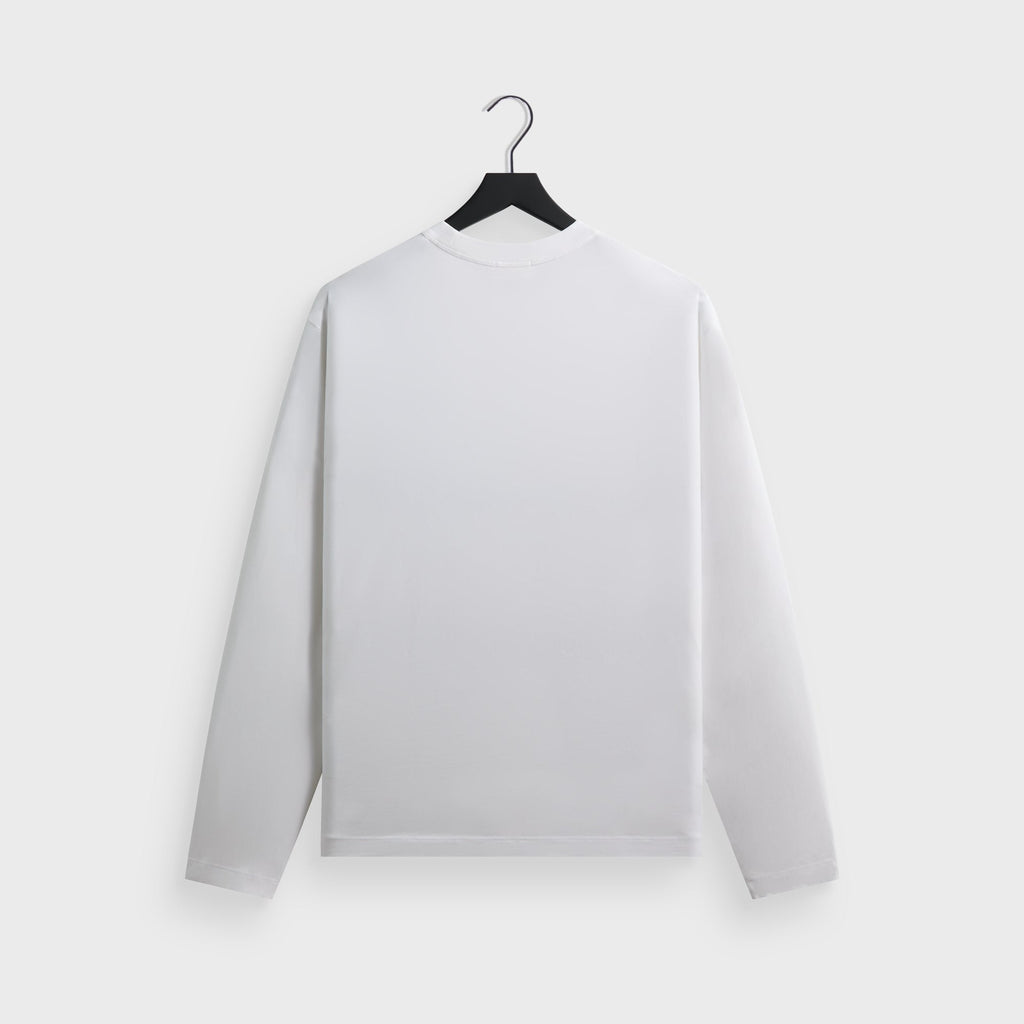 Kith Long Sleeve Alex Boxy Tee - White