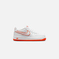 Nike GS Air Force 1 - White / White / Picante Red