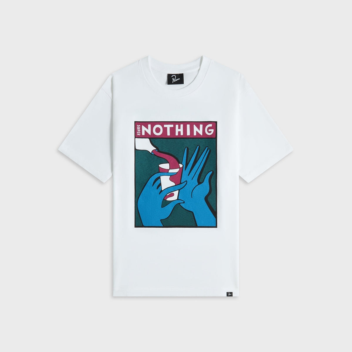 by Parra Super Nothing Tee - White