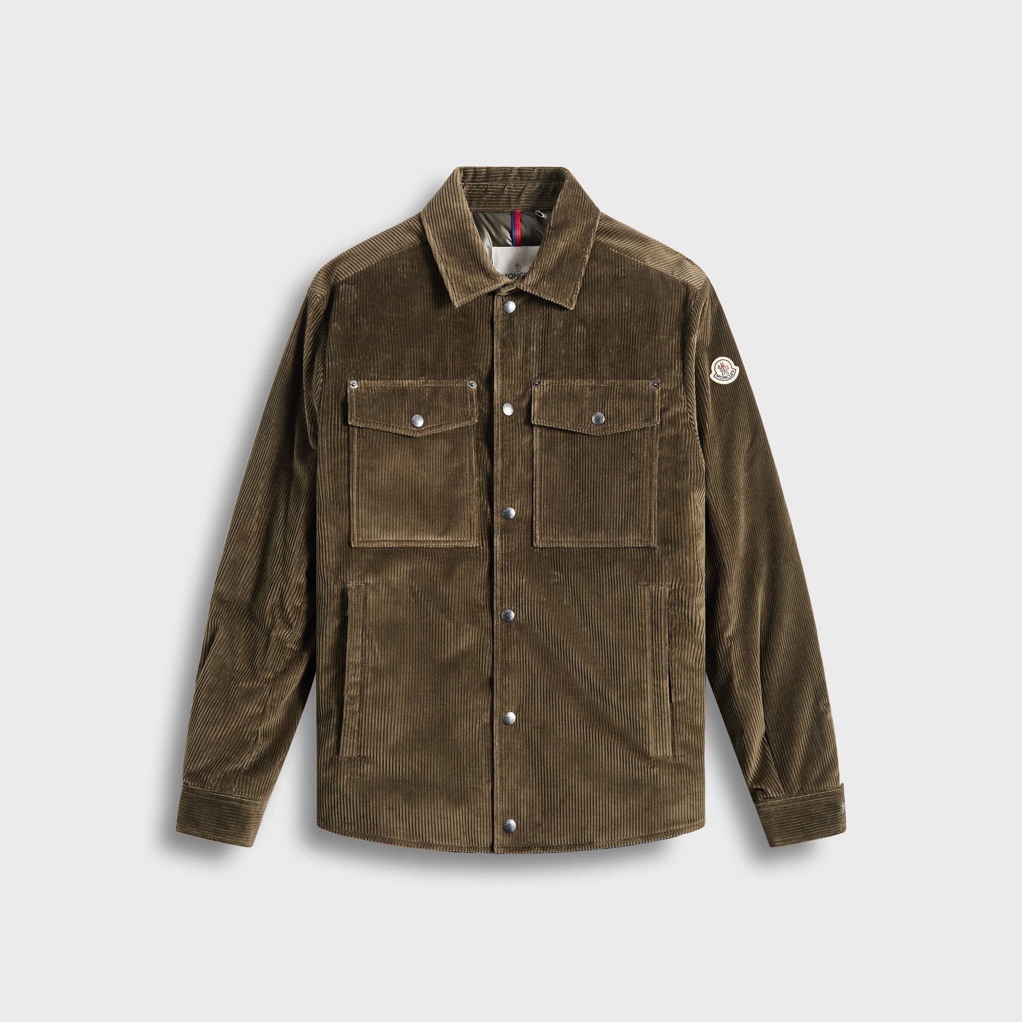 Moncler Ambroisie Down Shirt Jacket - Green