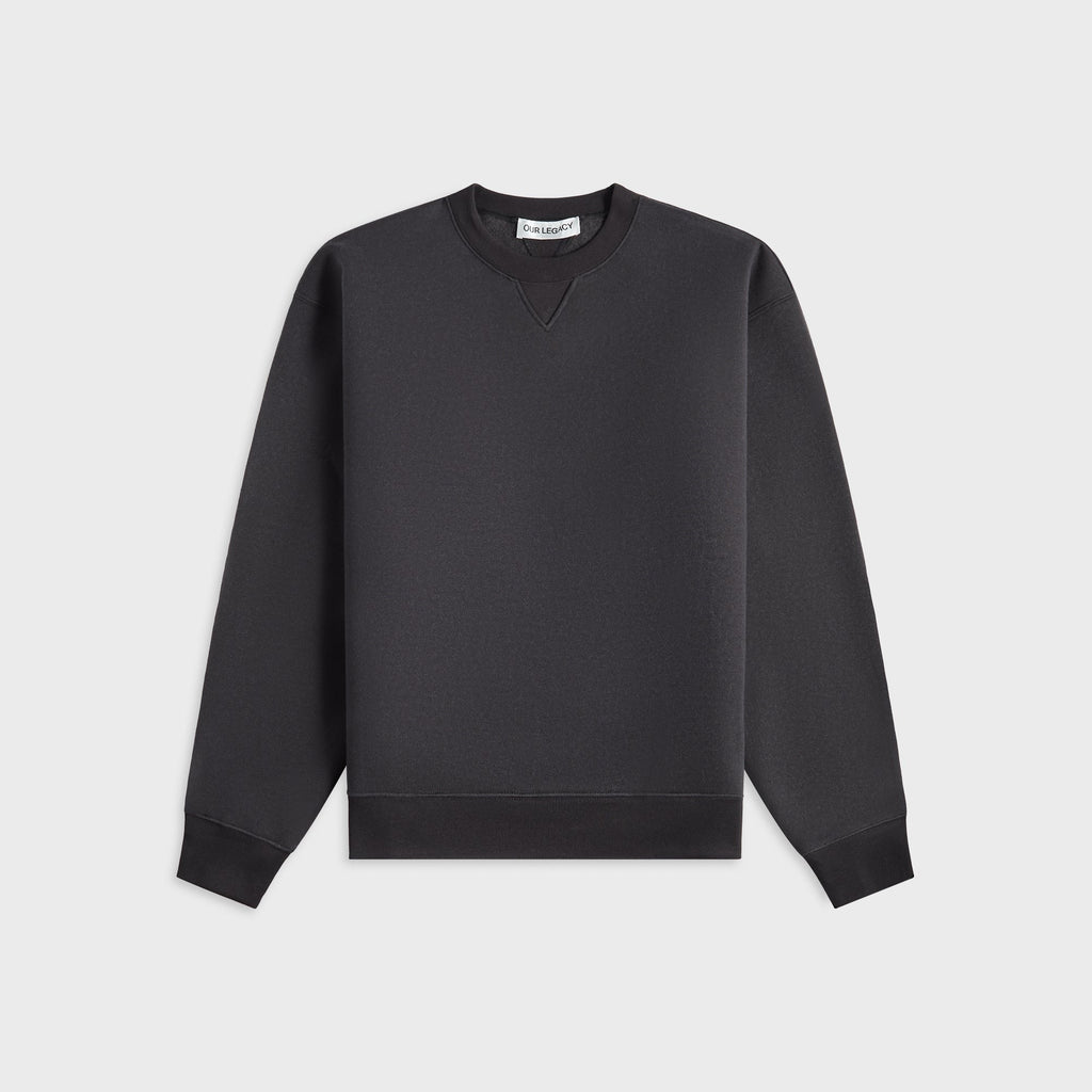 Our Legacy Perfect Sweatshirt - Black Bear Wooly Fleece