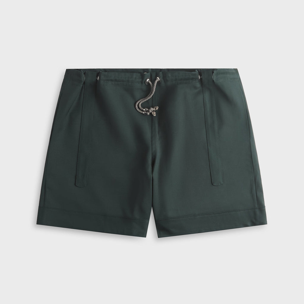 Kiko Kostadinov Light Wool Kyan Short - Scarab