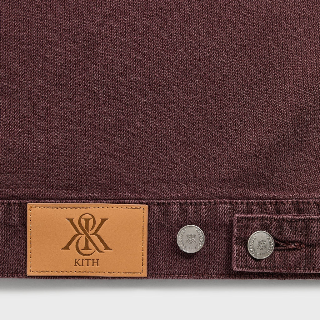 Kith Herringbone Denim Alonzo Jacket - Rich