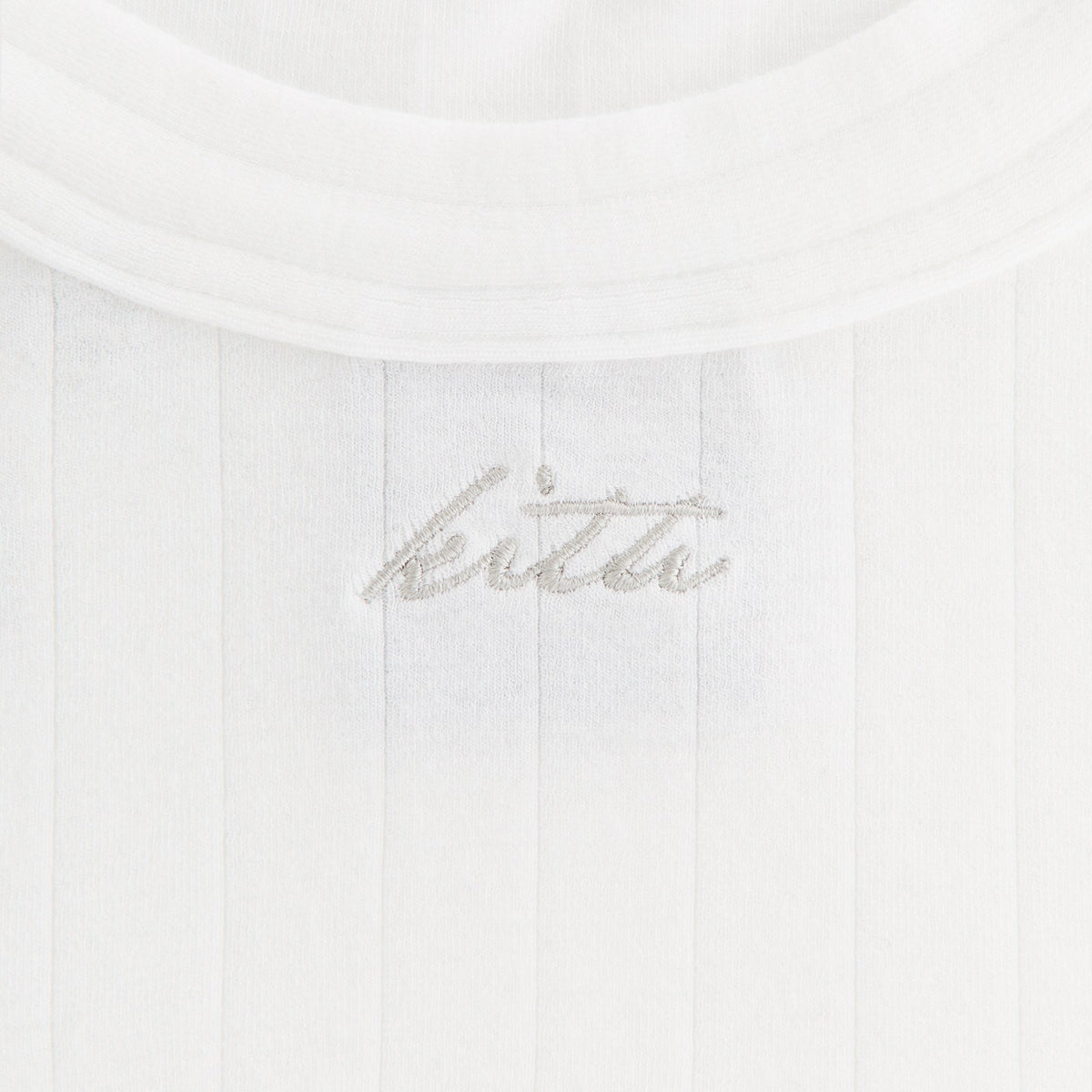 Kith Women Terra II Flat Rib Tank - White