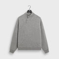 &Kin Cashmere Cyrus Turtleneck - Mid Heather Grey