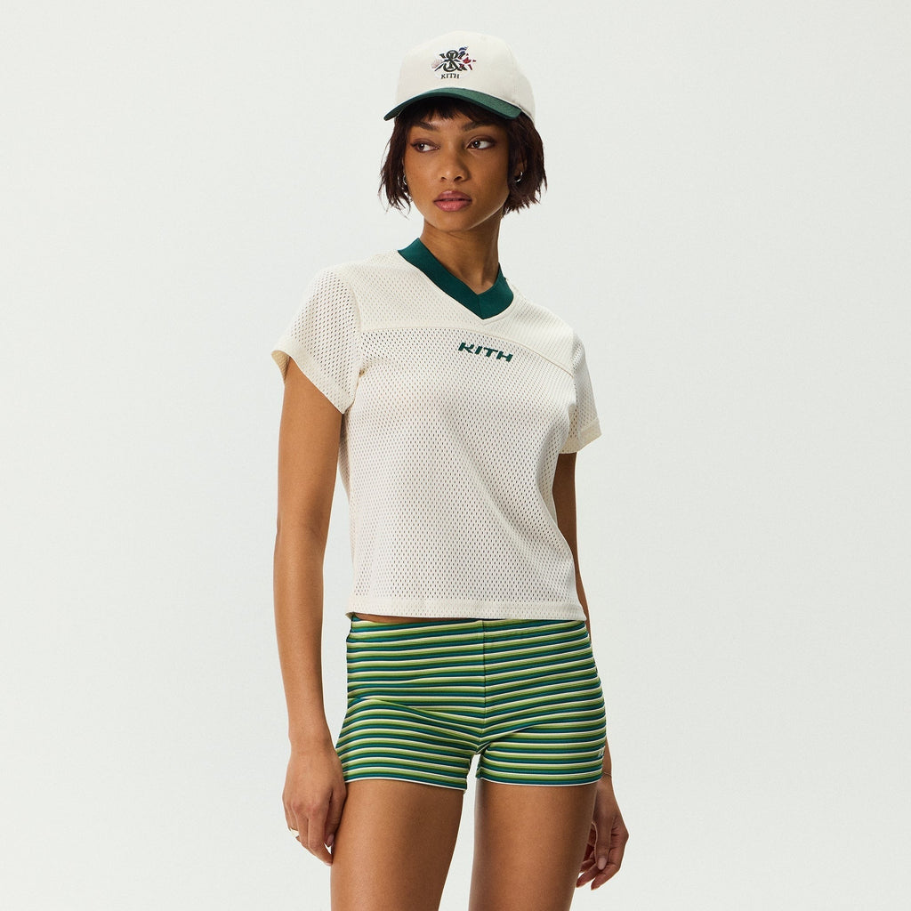 Kith Women Nicci Mesh Jersey - Sandrift