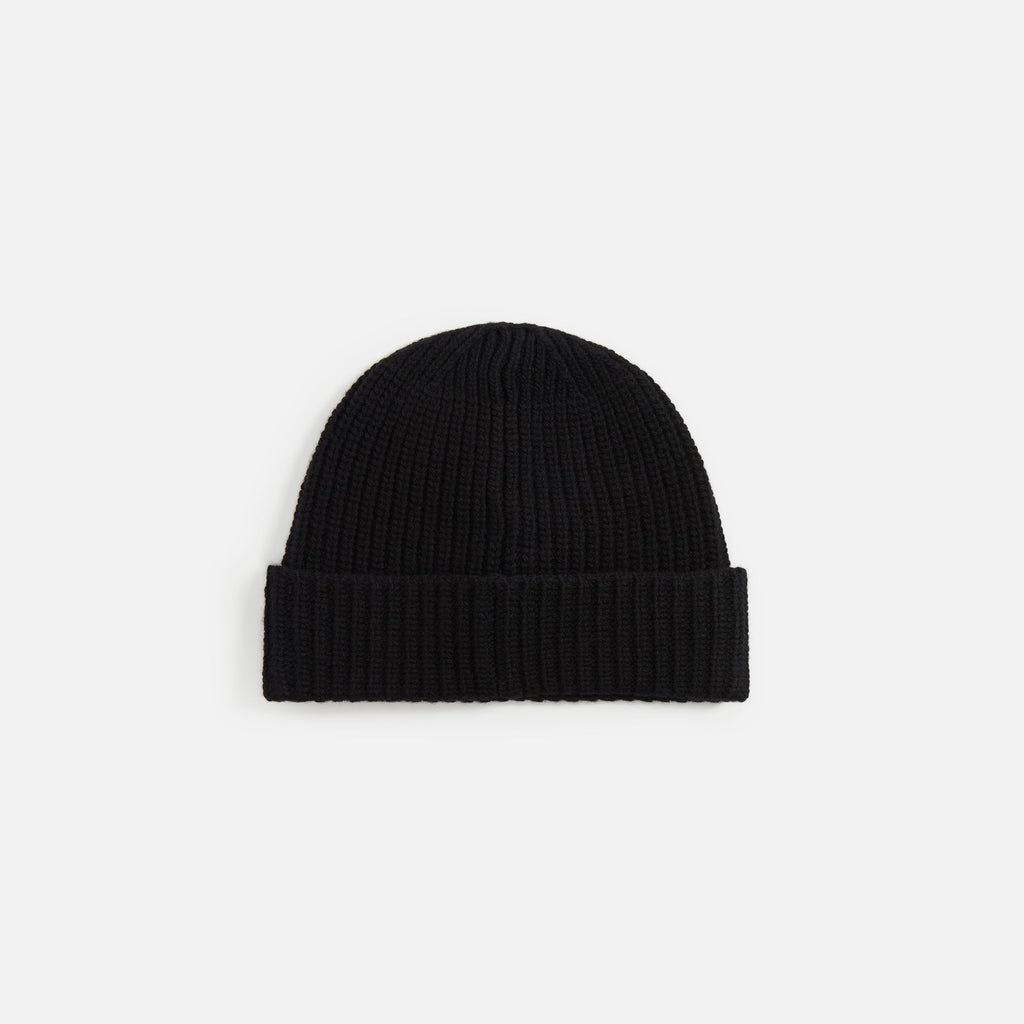 Stone Island Wool Beanie - Black