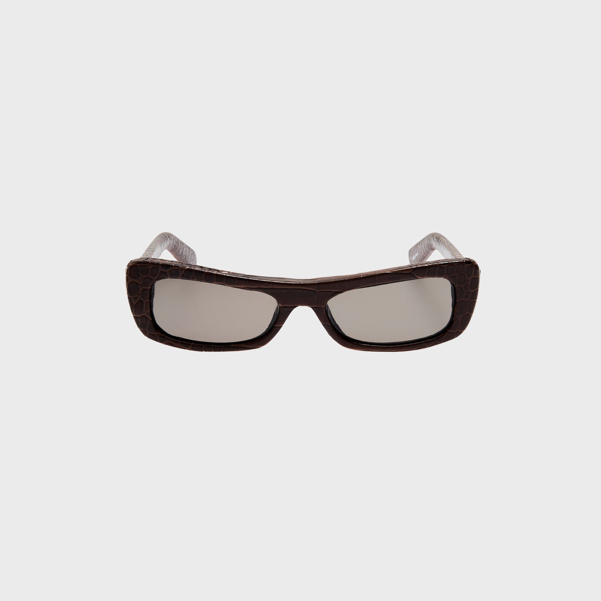 Jacquemus Capri Sunglasses - Brown Croc