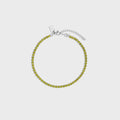 Crystal Haze Serena Anklet - Olive