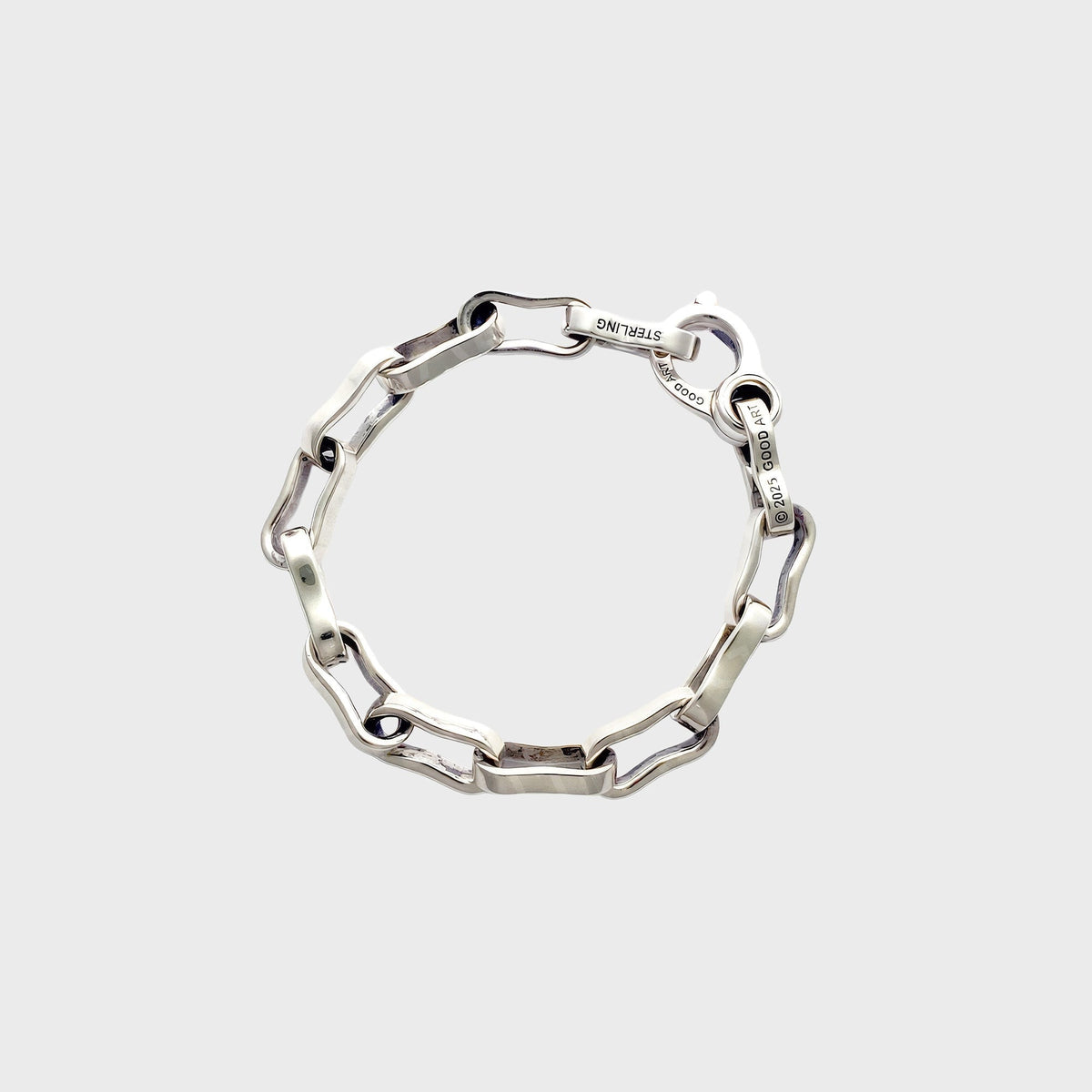 GOOD ART HLYWD Bottle Chain Bracelet - Silver