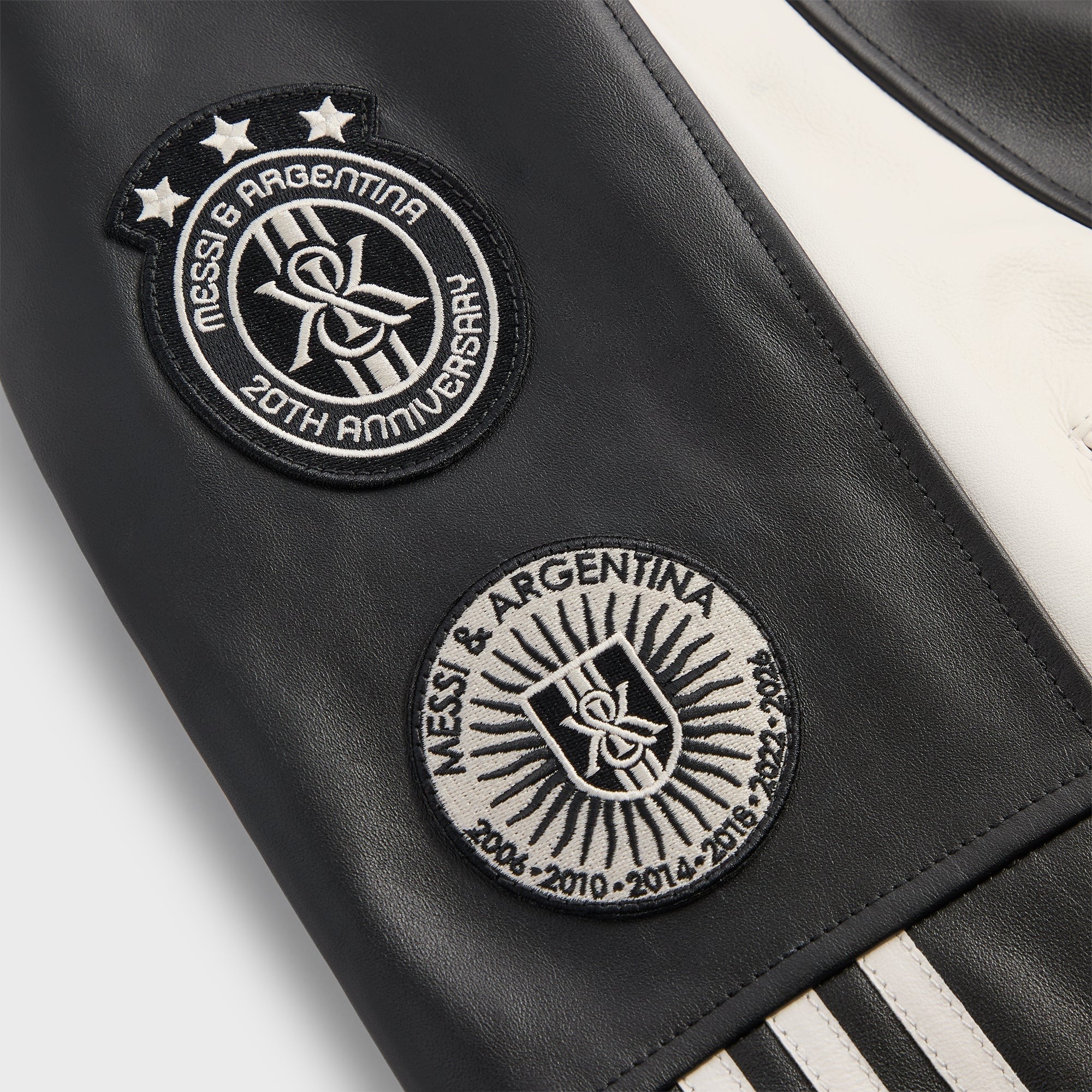 Kith & Messi for adidas Football Leather Biker Jacket - Multi