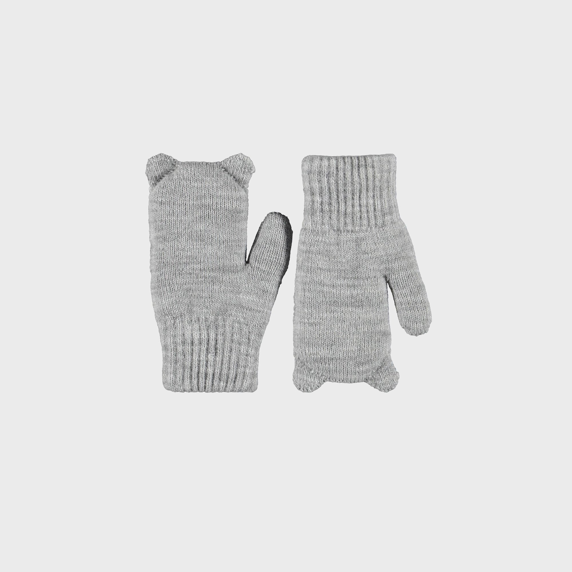 MOLO Kenau Mittens - Grey Melange