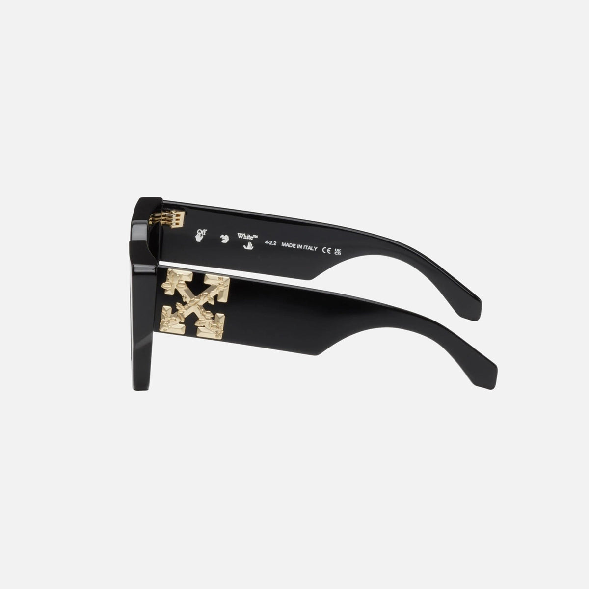 Off-White Catalina Sunglasses - Black / Dark Grey