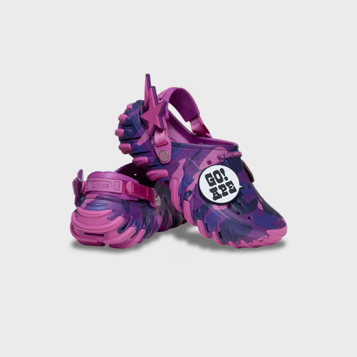 Crocs x BAPE Echo RO Clog - Grapeberry