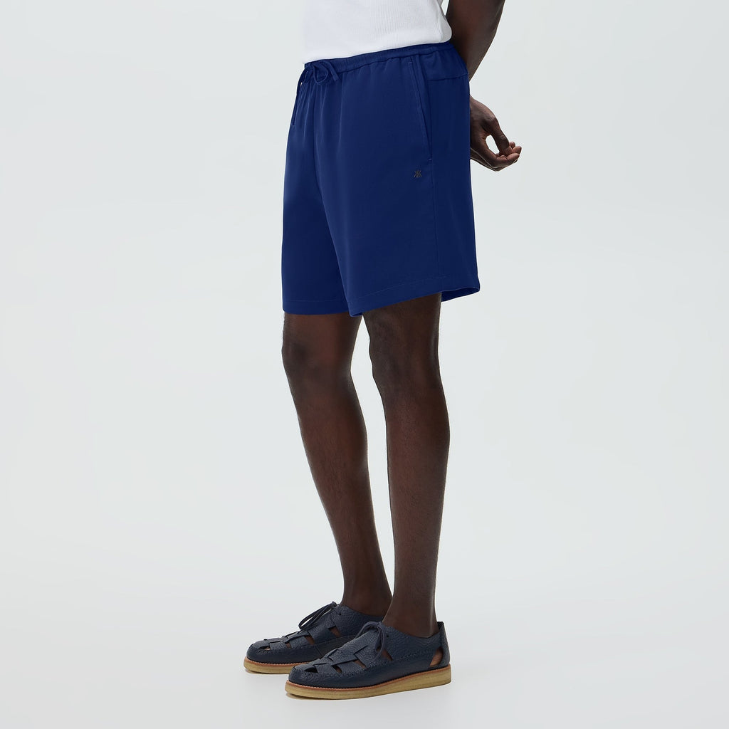 Kith Drape Twill Cayden Short - Deep Royal