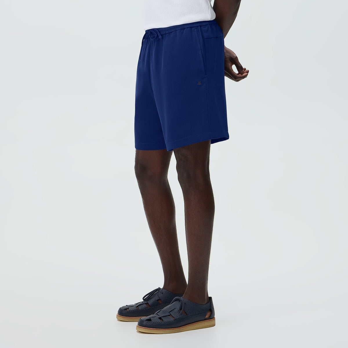 Kith Drape Twill Cayden Short - Deep Royal