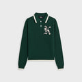 Kith Kids Tilden Long Sleeve Polo - Stadium