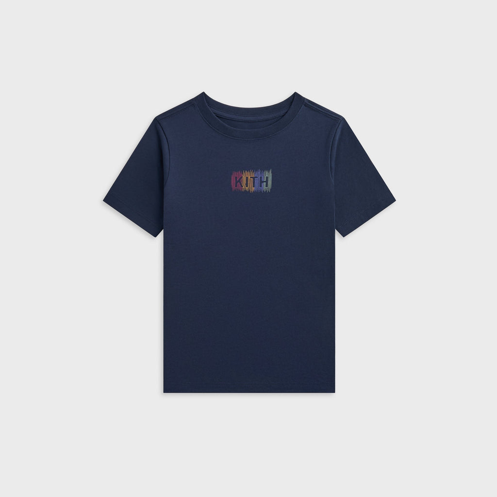 Kith Kids Sketched Classic Logo Tee - Nocturnal - PH