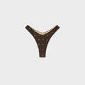 Frankies Bikinis Full Moon Satin Bottom - Honey Bug