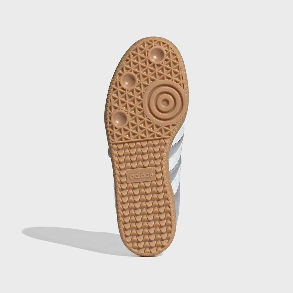 adidas GS Samba Jane - Silver Metallic / Cloud White / Gum