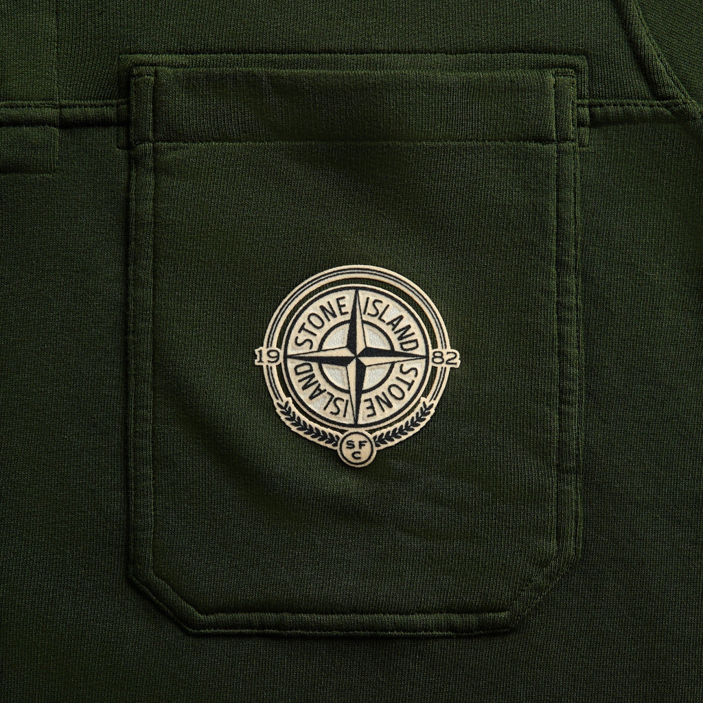 Stone Island x New Balance World Cup Long Sleeve Polo Sweatshirt - Juniper