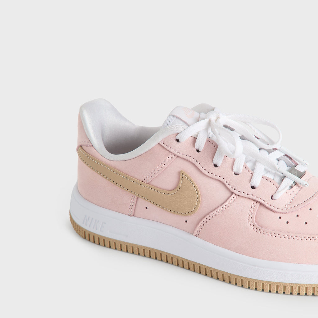 Kith Kids for Nike PS Air Force 1 "Un-Linen" - Linen / Atmosphere / White