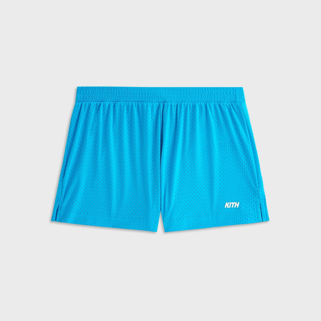 Kith Women Nilah II Mesh Soccer Shorty - Meridian Blue