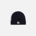 Moncler Wool Beanie - Navy