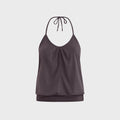 Belle Anna Coin Top - Warm Brown
