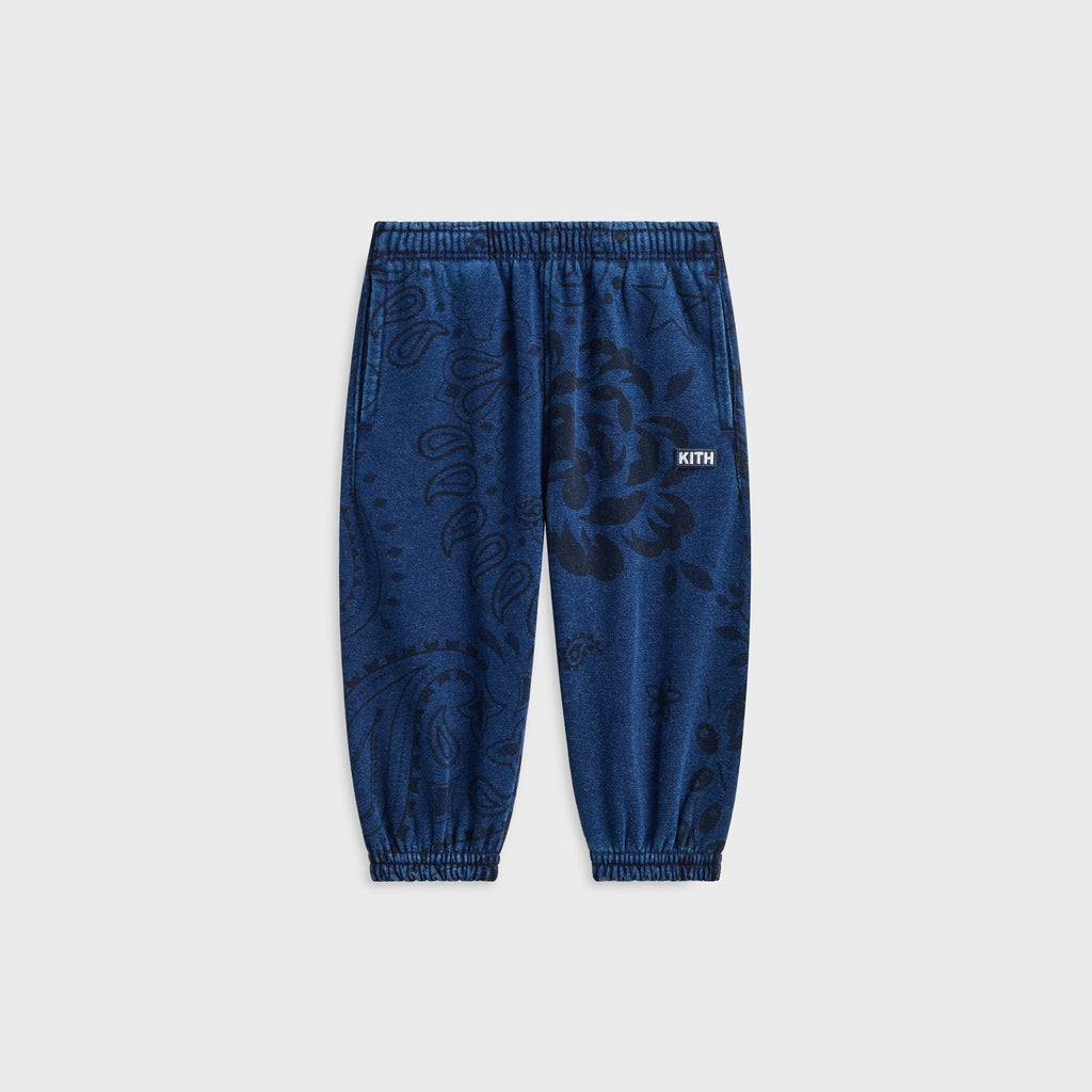 Kith Baby Paisley Nelson Sweatpant - Dark Indigo