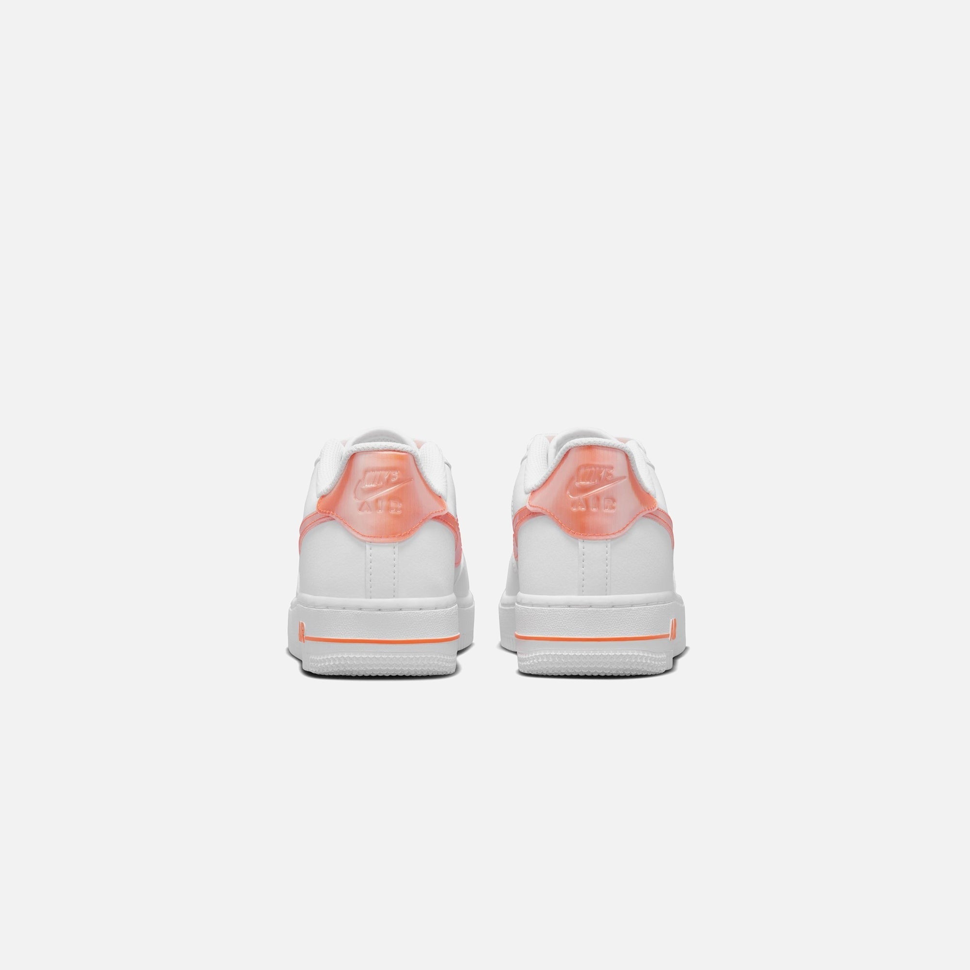 Nike Grade School Air Force 1 Next Nature - White / Safety Orange
