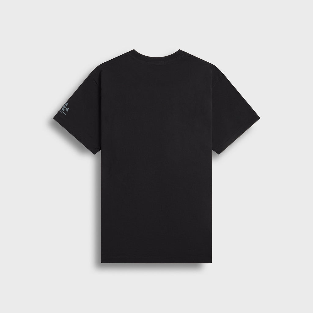 Engineered Garments Printed Cross Crew-Neck Tee - Black Cosmopolitanism