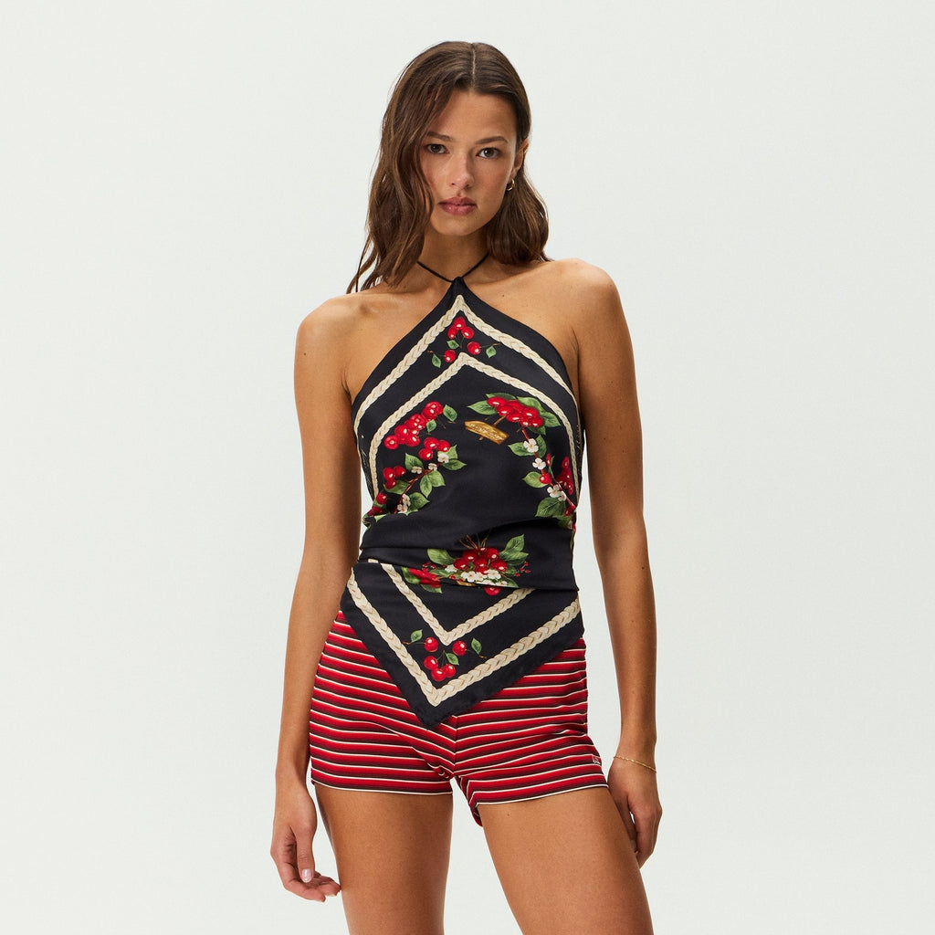 Kith Women Convertible Scarf Top - Black